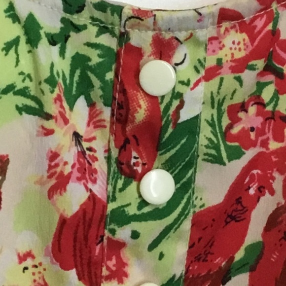 Japna Size M Tropical Print Spaggueti Strap NWOT - Picture 6 of 6